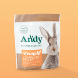 Andy by Anderson Hay Feed Pellets Crunch! Complete Pellets