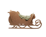 Andy by Anderson Hay Play Cardboard Holiday Sleigh for Hay