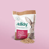 Andy by Anderson Hay Wood Pellets 15LB Wood Pellet Bedding