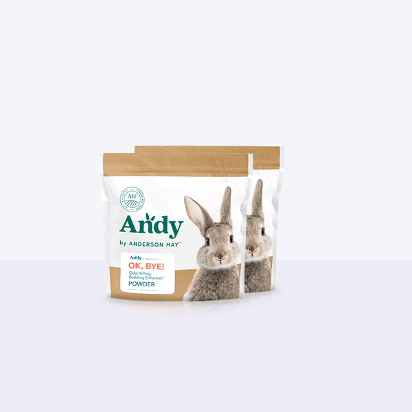 Andy by Anderson Hay Clean Refill - Powder OK Bye : Odor Killing Bedding Enhancer