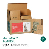 Andy by Anderson Hay Hay 6 Andy-Paks® Natural Timothy Hay 1st Cutting Andy-Pak® Feeder Boxes