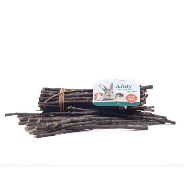 Andy by Anderson Hay Play Andy Natural Apple Wood Stick Chews