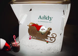 Andy by Anderson Hay Play Cardboard Holiday Sleigh for Hay